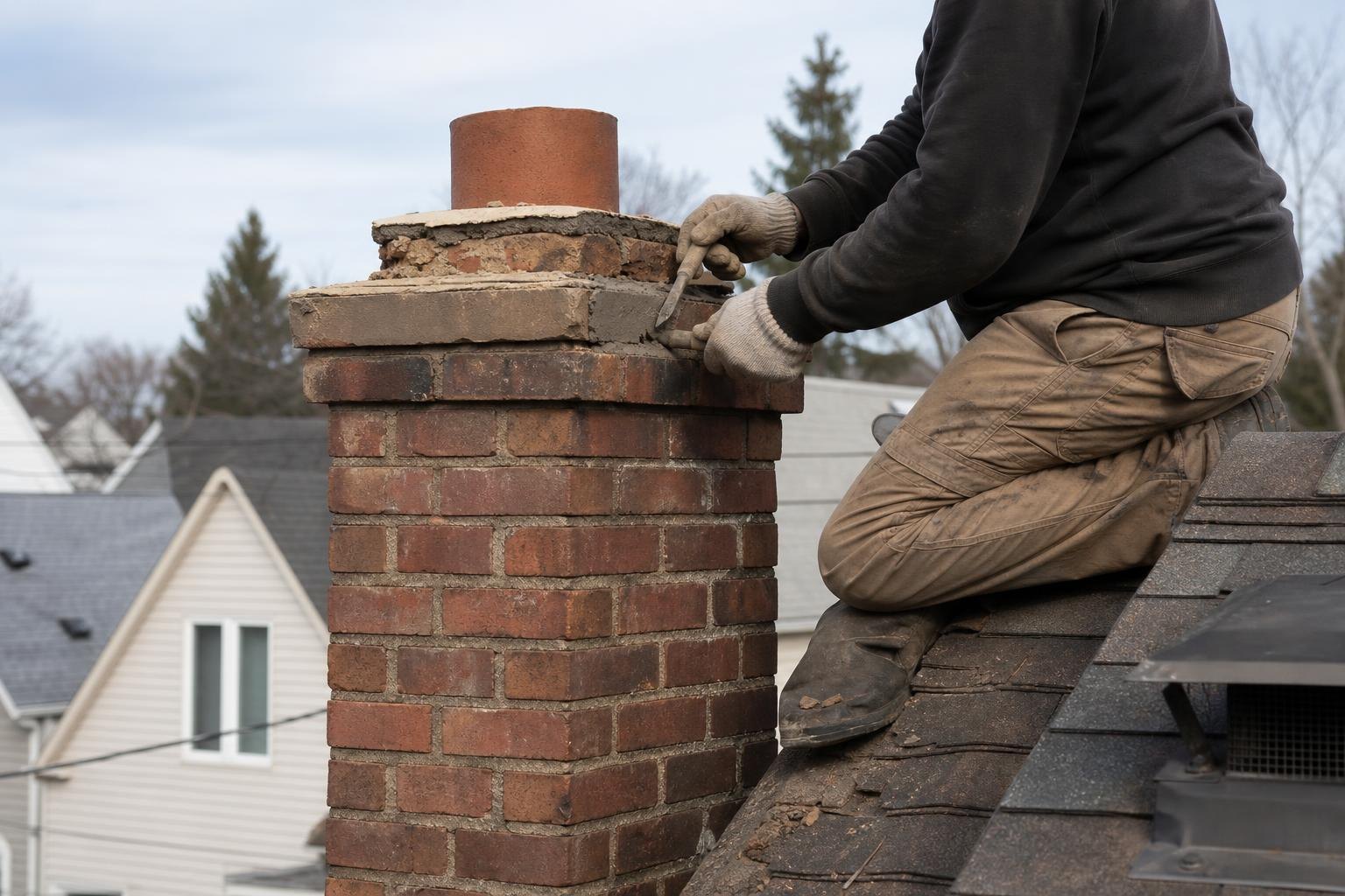 Chimney Cap Installation